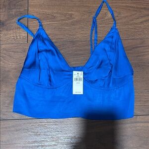 Aerie Blue Crop Top